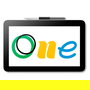 Wacom One Display 12 Tablet Gráfica DTC121W0B Pantalla Táctil con Lápiz Plata/Negro