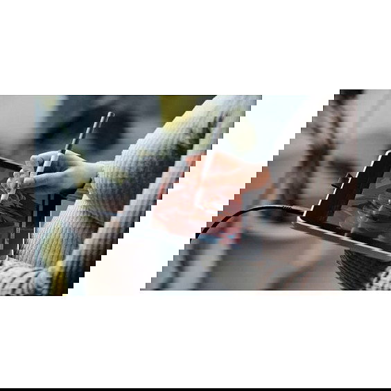 Wacom One Display 12 Tablet Gráfica DTC121W0B Pantalla Táctil con Lápiz Plata/Negro