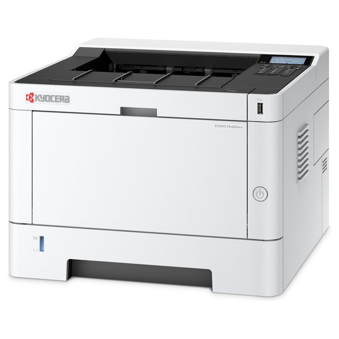 Kyocera ECOSYS PA4000wx Impresora Láser A4 Blanco y Negro, 40 ppm, Doble Cara Automática, WiFi, Ethernet, 1200 x 1200 DPI, 512 MB, para Negocios