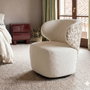 Sillón Bitejido Crema-Beige 73 X 68 X 74 cm