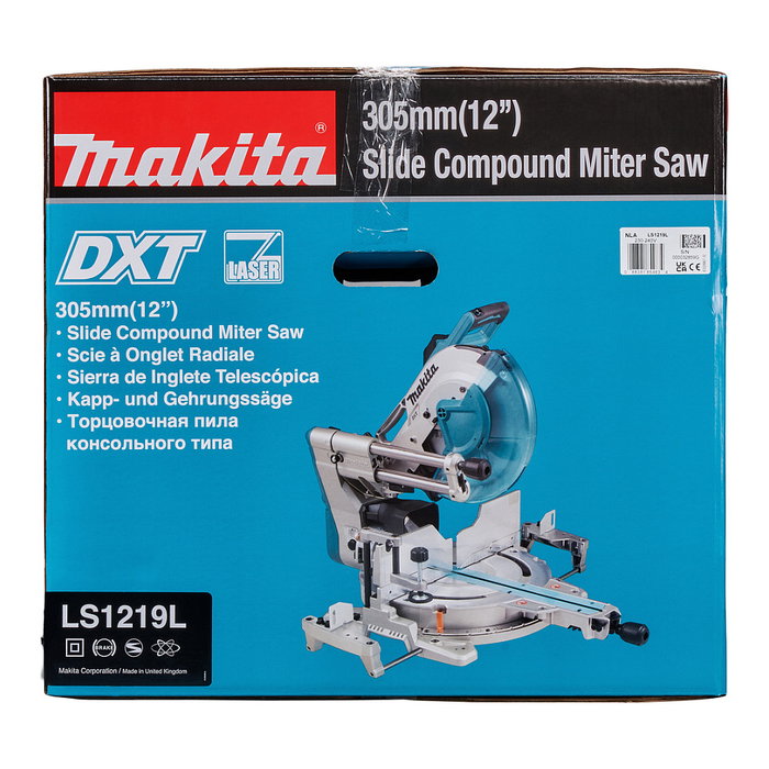 Makita LS1219L Sierra Ingletadora Compuesta Deslizante