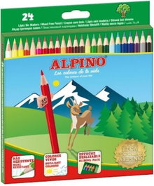 Alpino Estuche 24 Lápices de Colores Surtidos