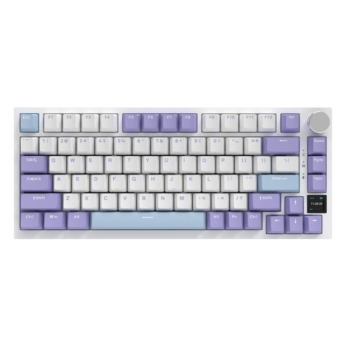 Ajazz AK820 Pro Teclado Mecánico Inalámbrico Gift Switch RGB Púrpura Ajazz AK820 Pro Teclado Mecánico Inalámbrico Gift Switch RGB Púrpura