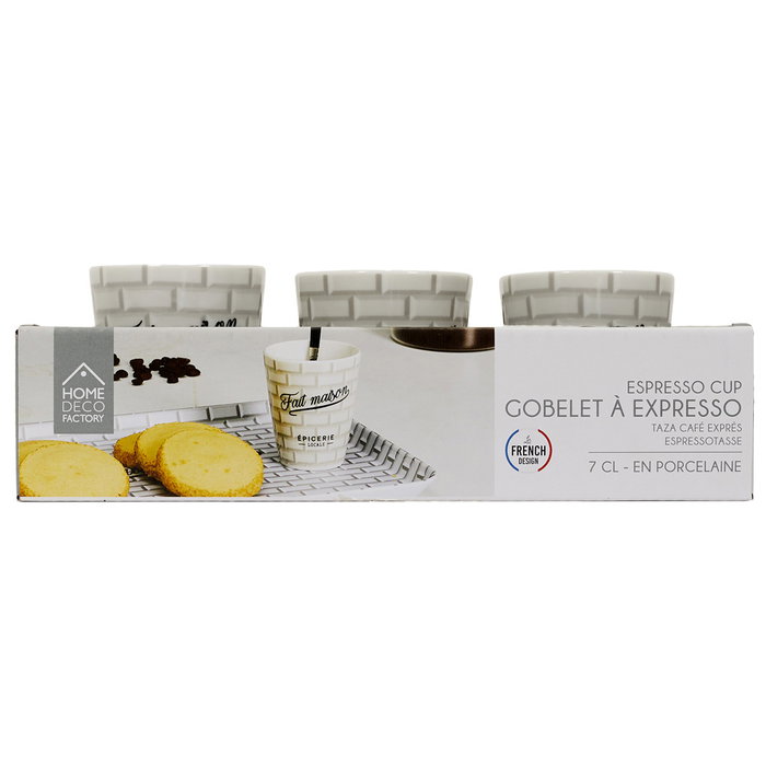 Home Deco Factory Vaso Espresso 70 Ml Brooklyn Home Deco Factory Vaso Espresso 70 Ml Brooklyn