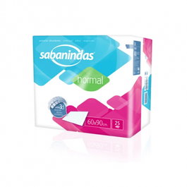 LABORATORIOS INDAS S.A.U. Empapadores Sabanindas 60x60cm 25ud