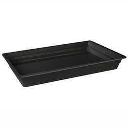 VOLLRATH PUJADAS Cubeta GN 1/1-020 de melamina, negra, 2 cm de alto, para buffet y exposición