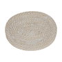 DKD Home Decor Accesorio Individual de Bambú y Ratán Blanco