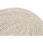 DKD Home Decor Accesorio Individual de Bambú y Ratán Blanco