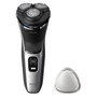 Philips Serie 3000 S3143/00, Afeitadora Eléctrica Plata/Negro