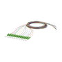 METZ CONNECT 150Q1JA0020E OpDAT Pigtail LC APC OS2 2 m Verde