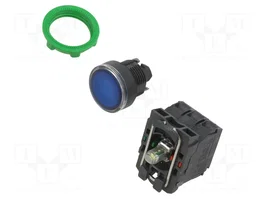 SCHNEIDER ELECTRIC Interruptor de presión Harmony XB5 Azul 24V