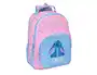 Safta Mochila doble con cantoneras adaptable a carro Stitch bright 420x320x150 mm