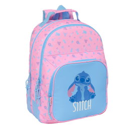 Safta Mochila Stitch Bright adaptable a carro