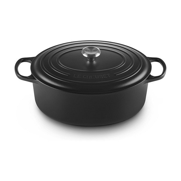 Le Creuset Signature Roaster Oval 35cm Negro Le Creuset Signature Roaster Oval 35cm Negro