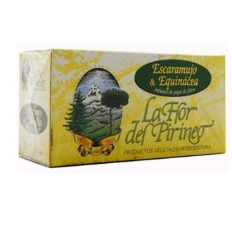FLOR PIRINEO Escaramujo y Echinacea infusión 25 bolsitas