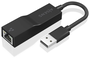 Aisens Conversor USB 3.0 a Ethernet Gigabit 10/100/1000 Mbps Negro 15cm