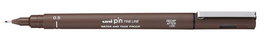 Rotulador Calibrado Uni-Ball Pin 0,5 Mm Sepia (Set de 12)