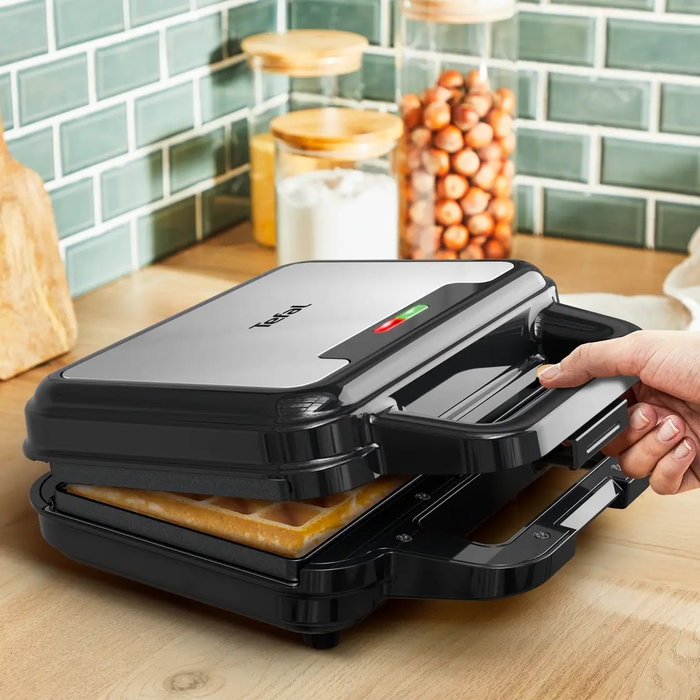 Tefal SW383D10 Sandwichera Ultra Compacta 700W Acero Inoxidable Tefal SW383D10 Sandwichera Ultra Compacta 700W Acero Inoxidable
