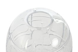 DKD Home Decor Jarrón Transparente Cristal 12 x 17 x 12 cm