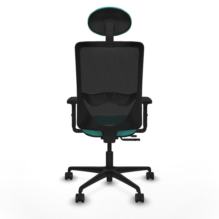 PIQUERAS Y CRESPO Silla de oficina Zulema Turquesa con mecanismo Sincro/Traslack PIQUERAS Y CRESPO Silla de oficina Zulema Turquesa con mecanismo Sincro/Traslack