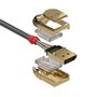 LINDY Cable DisplayPort Gold Line 4K60Hz 10m Gris