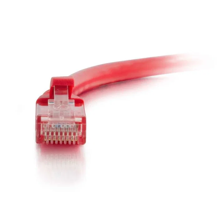 C2G 83489 Cable de Red Patch RJ45 Macho a RJ45 Macho, 3m, Cat6 U/UTP (UTP), Blanco, Protección Antienganche