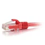 C2G 83489 Cable de Red Patch RJ45 Macho a RJ45 Macho, 3m, Cat6 U/UTP (UTP), Blanco, Protección Antienganche
