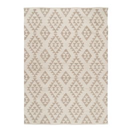 Alfombra Blanco Natural Lana-Algodón 200 X 300 cm