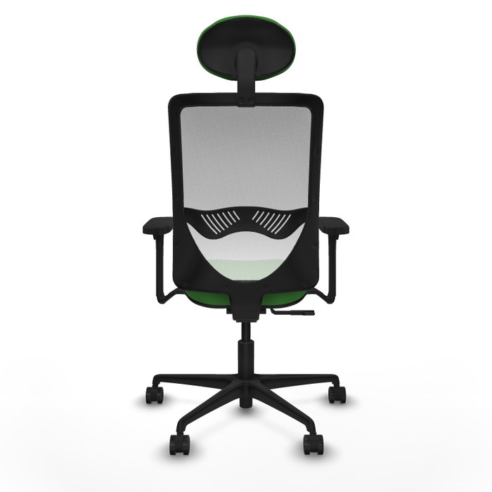 PIQUERAS Y CRESPO Silla de oficina Zulema con mecanismo Sincro, Verde y Blanco PIQUERAS Y CRESPO Silla de oficina Zulema con mecanismo Sincro, Verde y Blanco
