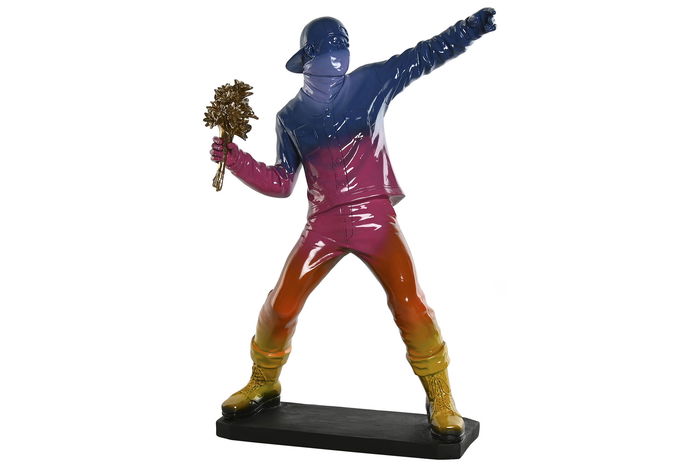 DKD Home Decor Figura Soldier Multicolor Resina 16 x 36 x 25 cm DKD Home Decor Figura Soldier Multicolor Resina 16 x 36 x 25 cm