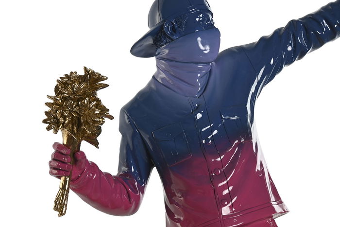 DKD Home Decor Figura Soldier Multicolor Resina 16 x 36 x 25 cm DKD Home Decor Figura Soldier Multicolor Resina 16 x 36 x 25 cm