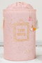Aberto Design KALS-04270 Cesta de Fieltro Rosa 31x46 cm 100% Polipropileno Decoración y Almacenamiento Funcional