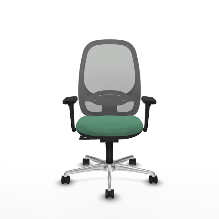 PIQUERAS Y CRESPO Silla de oficina Cilanco Verde esmeralda y Gris PIQUERAS Y CRESPO Silla de oficina Cilanco Verde esmeralda y Gris