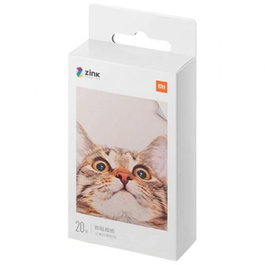 Xiaomi Papel Fotográfico Mi Portable Photo Printer ZINK 20 Hojas Adhesivo 5x7.6cm (3') Impresión Sin Tinta - TEJ4019GL