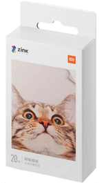 Xiaomi Papel Fotográfico Mate para Mi Portable Photo Printer 5 x 7.6 cm, 20 Hojas