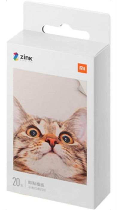 Xiaomi Papel Fotográfico Mi Portable Photo Printer 5 x 7,6 cm Blanco Mate