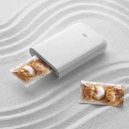 Xiaomi Papel Fotográfico para Mi Portable Photo Printer 3 pulgadas, 20 Unidades, Blanco Mate