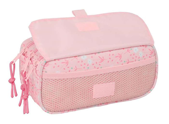 Safta Portatodo Triple Big Miffy Flores 21,5x10x8 cm