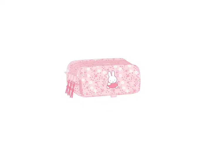 Safta Portatodo Triple Big Miffy Flores