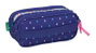Safta Portatodo Triple Big Benetton "Drop" 21,5x10x8cm