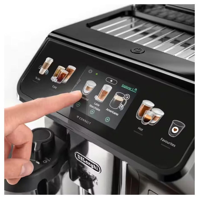 De'Longhi Eletta Explore ECAM 450.86.T Máquina de Café Superautomática Titanio 1450W 19bar 1.8L