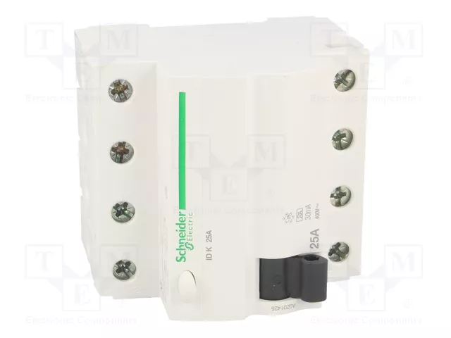 SCHNEIDER ELECTRIC Interruptor Diferencial ACTI9 25A 30mA 4 Polos