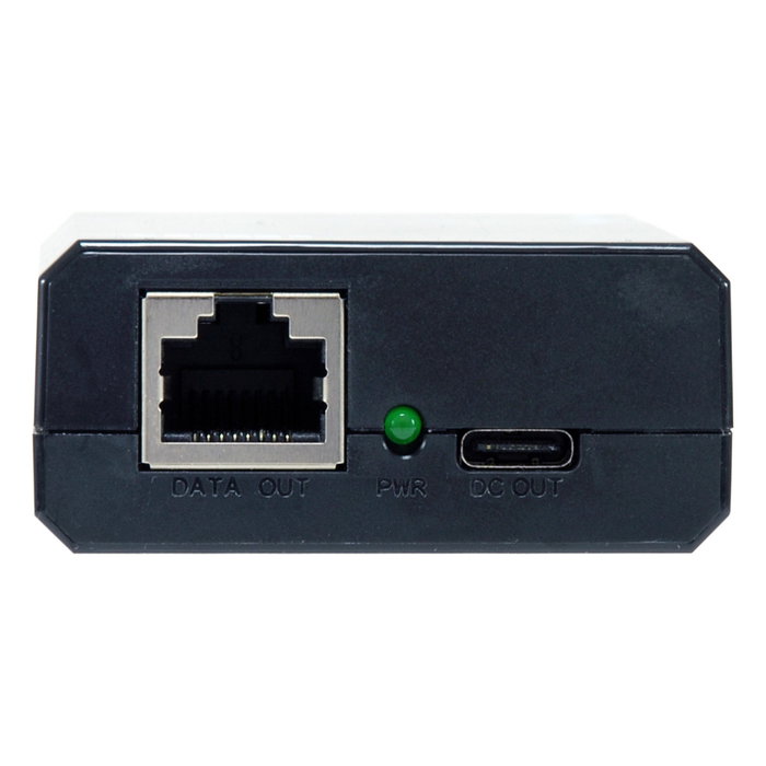 Level One POS-5001 Divisor USB-C PD 3.0 Gigabit PoE 50W 10/100/1000Base-T(X) Negro Puerto RJ45 1 Entrada 1 Salida IEEE 802.3af/at/bt