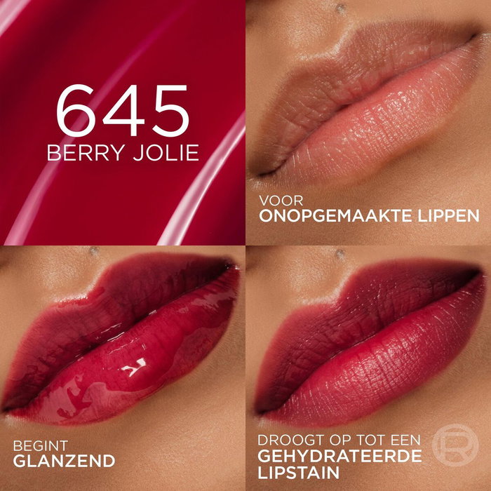L'Oréal Paris HYALURON TINT Lip Stain Serum #490-Berry Joli