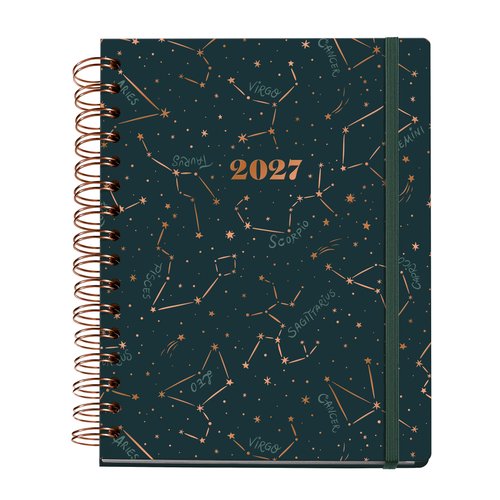 MIQUELRIUS Agenda Anual 2027 Trends Astral Wire-O Constellations MIQUELRIUS Agenda Anual 2027 Trends Astral Wire-O Constellations