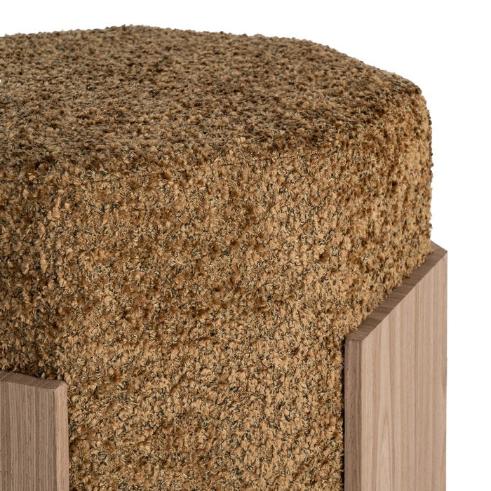 Puf Ocre Dm-Tejido 50 X 50 X 44 cm