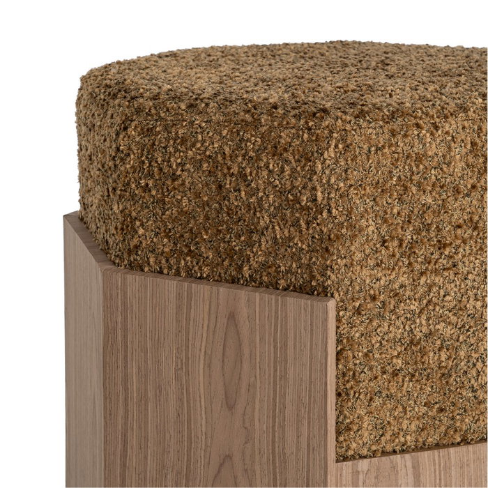 Puf Ocre Dm-Tejido 50 X 50 X 44 cm