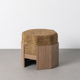 Puf Ocre Dm-Tejido 50 X 50 X 44 cm