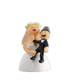 Alessi Abbracciami Amore Mio Figura de Porcelana AMGI59