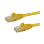 StarTech Cable Ethernet Cat6 de 10m Amarillo RJ45 Snagless